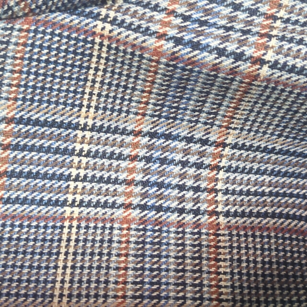 Calvin Klein Women’s Blazer Suit‎ Jacket NWT Plaid Dark Academia Professor 14W - Picture 6 of 16